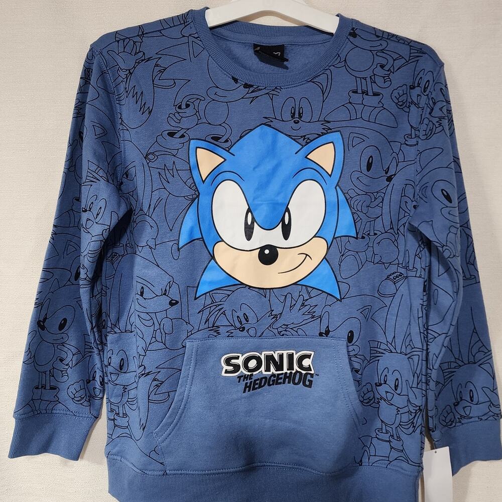 Sonic the Hedgehog sweatshirt for kids Large